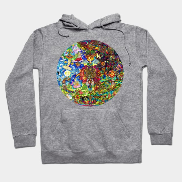 a LOVE mandala Hoodie by ARTofDiNo